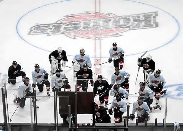 Fort Wayne Komets Training Camp – 10/6/14 A Day In The Life: Fort Wayne Komets Training Camp 